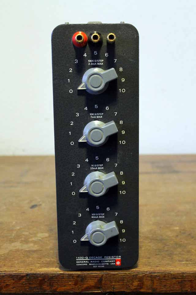 General Radio 1432-Q Decade Resistor.