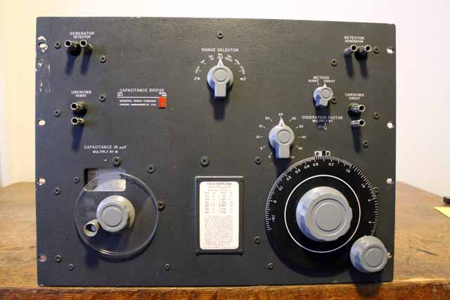 General Radio 716-C Capacitance Bridge.