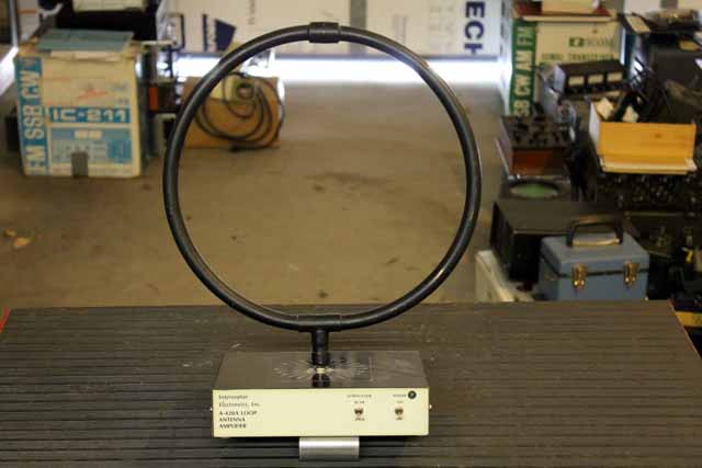 Interceptor Electronics A-428A Amplified Loop Antenna.